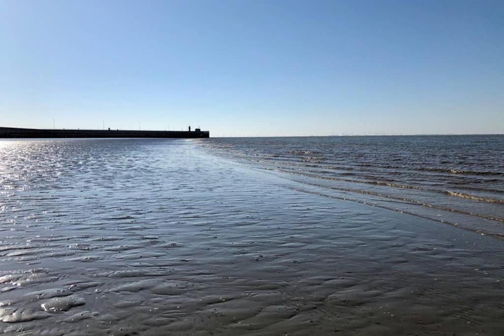 Nordseeglueck In Buesum Nahe Familienlagune Exterior foto